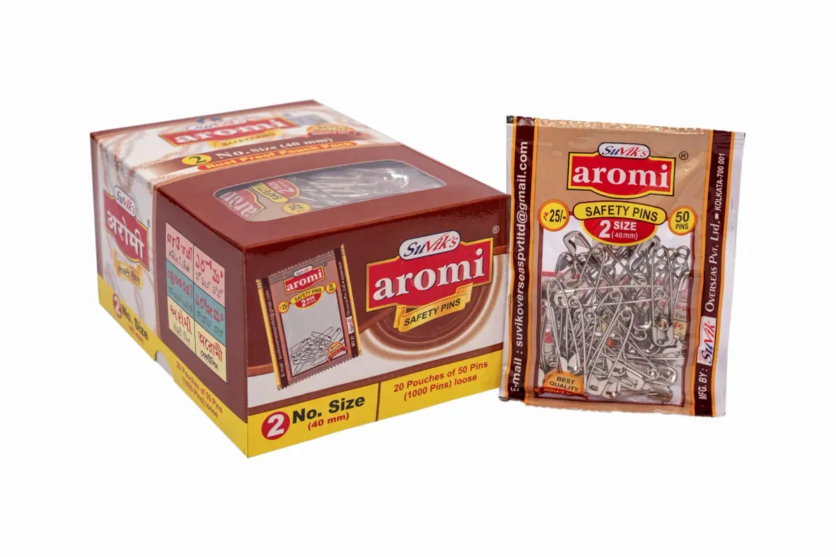 Aromi Safety Pins Size-2 (40mm) — view 3 of 3
