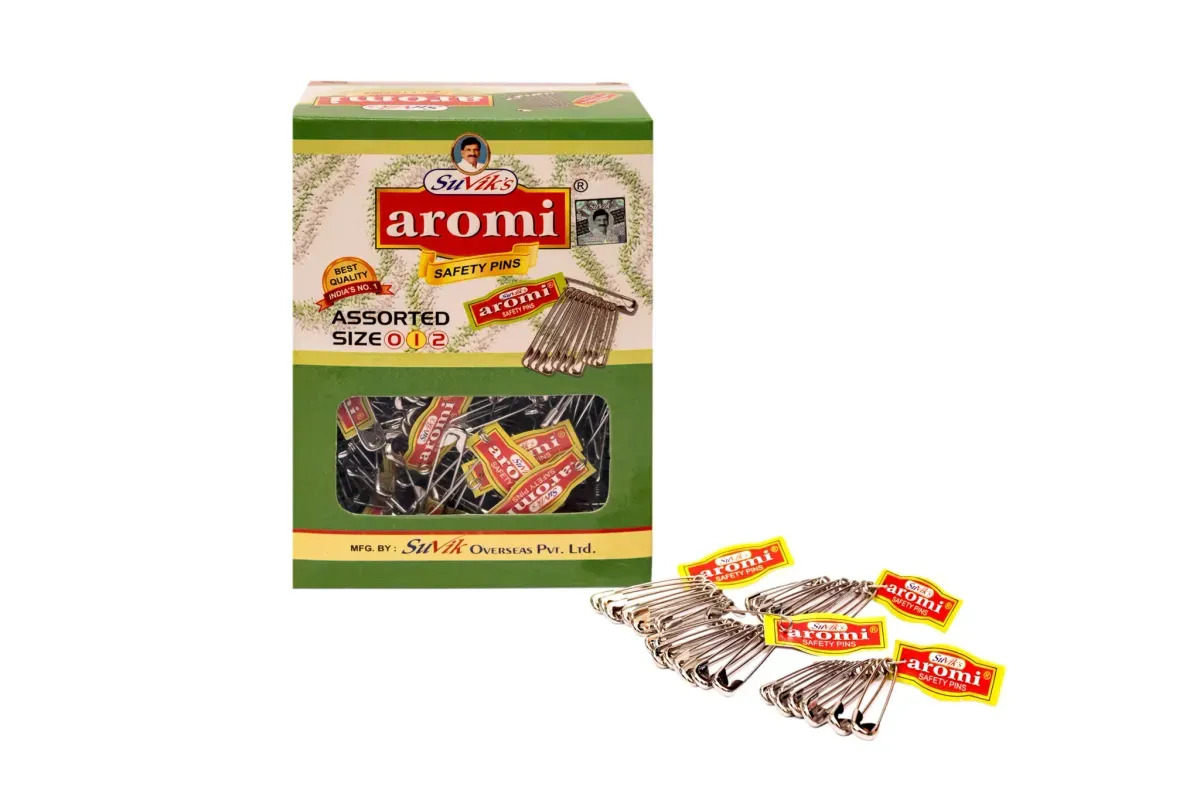 Aromi Safety Pins Assorted Size (0,1,2) — view 2 of 3