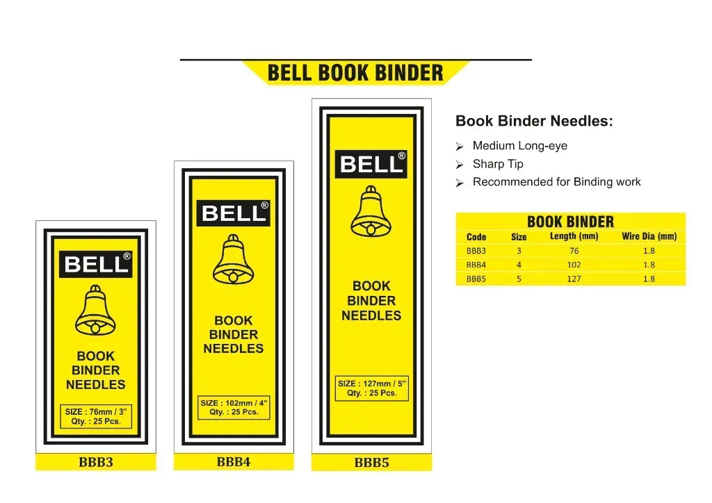 Bell Book Binder Needles — view 2 of 3