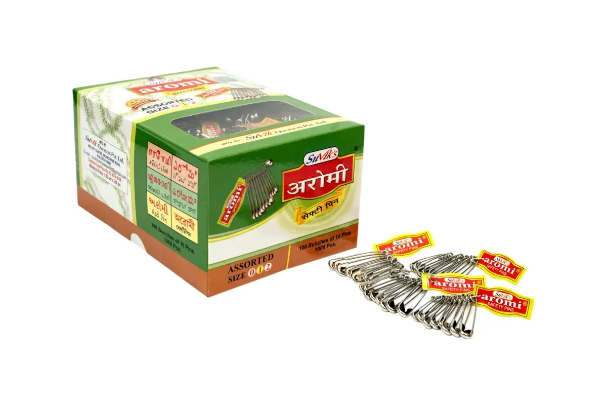 Aromi Safety Pins Assorted Size (0,1,2)